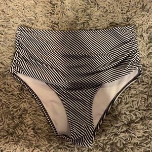 High waisted swim bottom